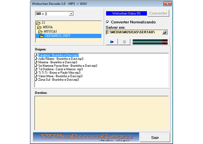 Winkochan Windecoder