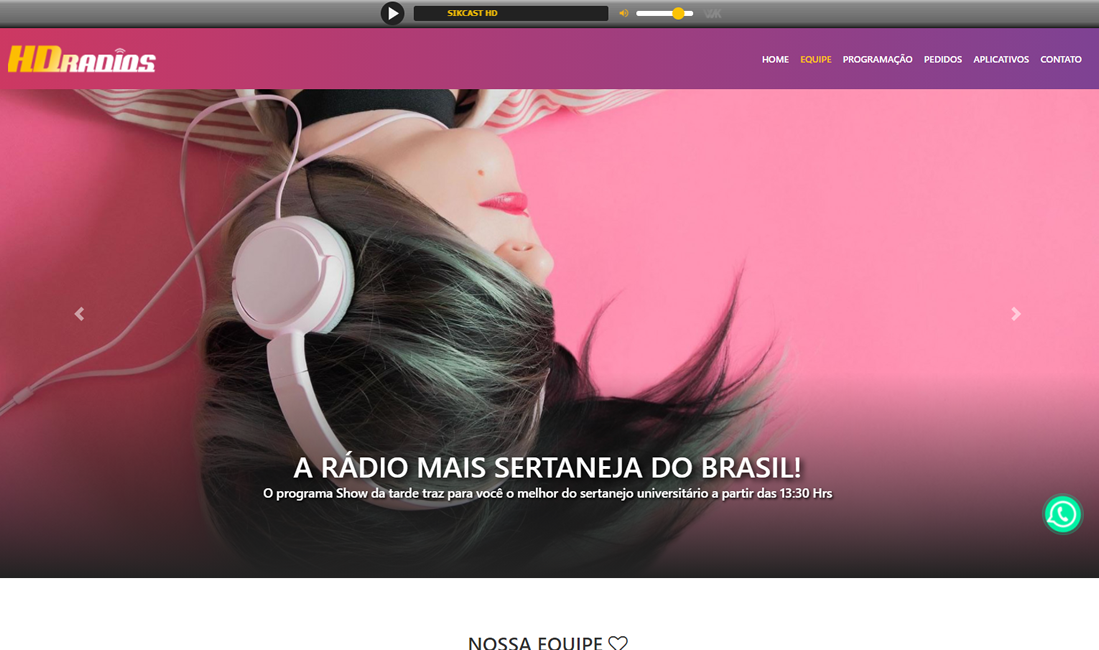 Site Administrável Modelo V-C
